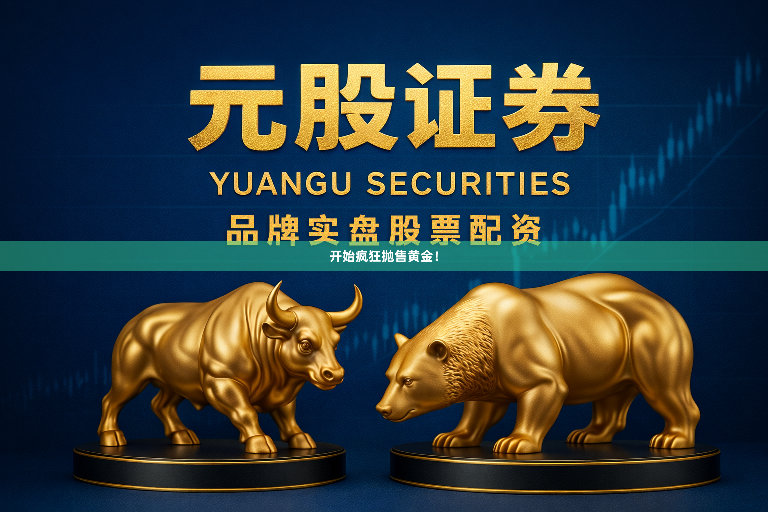 开始疯狂抛售黄金！