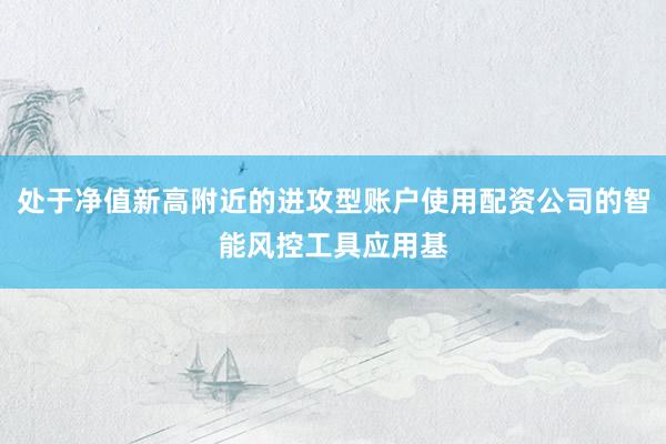 处于净值新高附近的进攻型账户使用配资公司的智能风控工具应用基